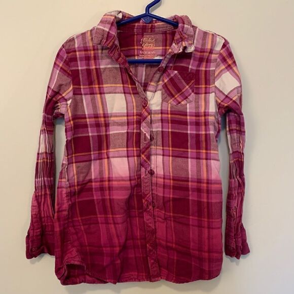 Pink Faded Glory Flannel  - Picture 1 of 6